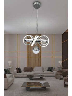 G-Light Kuzey 30 cm Tek Toplu Modern Sarkıt LED Avize