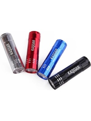 Azrlya Süper Parlak 9 Ledli Metal Mini El Feneri ( Lisinya )