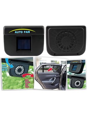 Azrlya Auto Cool Güneş Enerjisiyle Çalışan Araç Içi Soğutucu - Lisinya