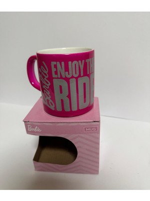 Azrlya Seramik 1.sınıf Kupa  Pembe-Gri Detaylı