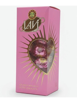 Kahve Dünyası Lavi Çilek Dolgulu Çikolata Sevgililer Günü Özel Seri 250gr