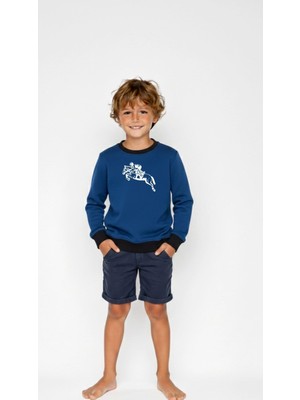 Coupon Çocuk Sweatshirt / Logo Baskılı