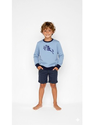 Coupon Çocuk Sweatshirt / Logo Baskılı