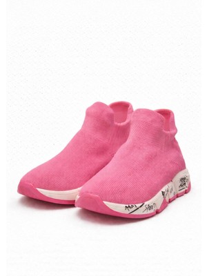 Katia & Bony Player Çocuk Çorap Ayakkabı Pembe