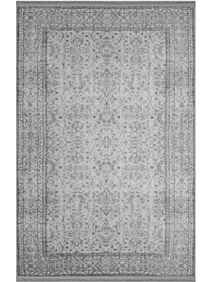 Kilim Home Mars 2194 Gri Antrasit Etnik Vintage Desenli Dokuma Taban Halı