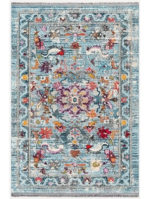 Kilim Home Mars Serisi Eskitme Desen Kaymaz Taban Şönil Halı