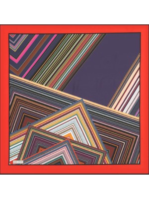 Aker Sport Tivil Eşarp Ist 8229797-911 Kırmızı Çizgi Desen