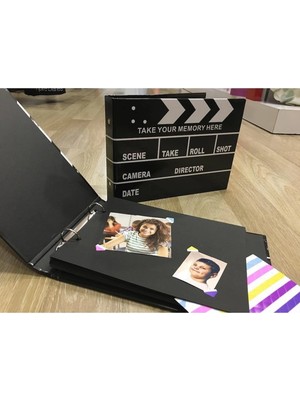 Marsilyan Klaket Tasarımlı Kendin Yap Fotoğraf Albümü Hediye Albümü