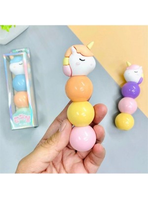 Marsilyan Unıcorn Tasarımlı Fosforlu Kalem 3 Renkli