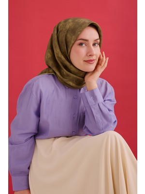 Silk Home Tivil Saf Ipek 11487 - 52205 Açık Yeşil Armürlü Desen