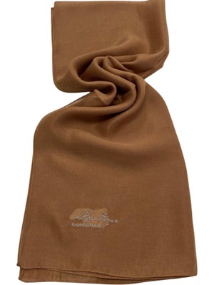 La Boutique Abiye Karamel Düz Renk Şal Ist  1 - 26767