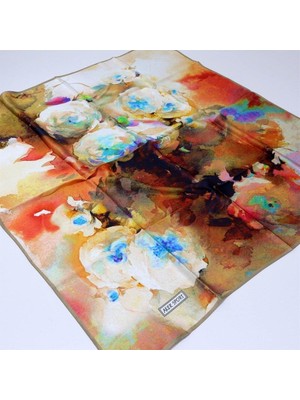 Aker Sport Eşarp Ist 7232769-952 Yeşil Batik Desen