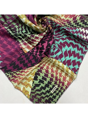 Aker Tivil Ipek Eşarp Karışık Desen Ist 27930