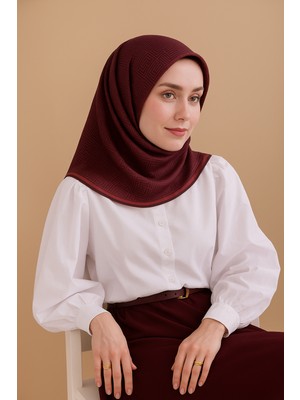 Silk Home Tivil Saf Ipek 52214 Mürdüm Çizgi Desen