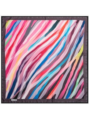 Aker Sport Tivil Eşarp Ist 6776797-912 Siyah Renkli Geometrik Desen