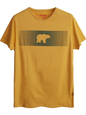Bad Bear Fancy T-Shirt Hardal 3D Baskılı Erkek Tişört