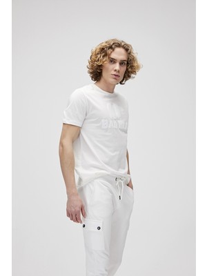 Bad Bear 19.01.07.002 Bad Bear Tee Beyaz Erkek T-Shirt