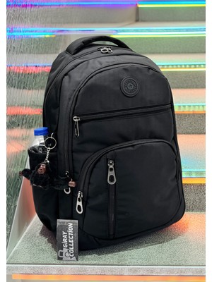 Bevitton Krinkıl Suya Dayanıklı Kumaş Okul Çantası Günlük Sırt Çantası 1700