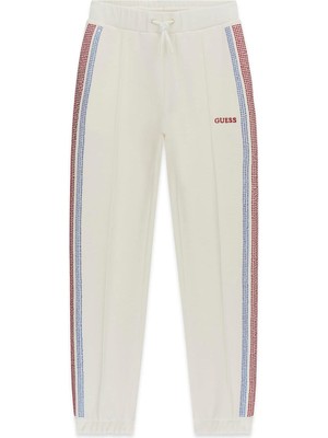 Guess Bg Store Kız Çocuk Beyaz Eşofman Altı