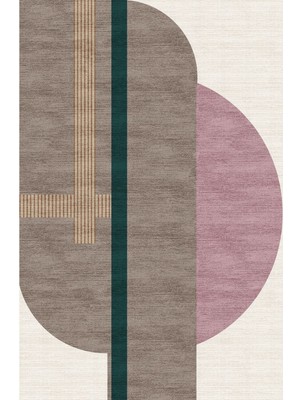 Kilim Home Mars 35 Modern Stil Krem Tonlarında Iskandinav Salon Halısı Yıkanabilen Dekoratif Halı
