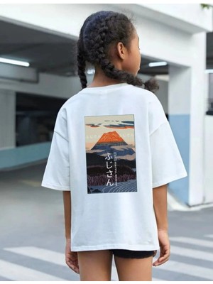 Marsilyan Çocuk   Baskılı T-Shirt - Beyaz