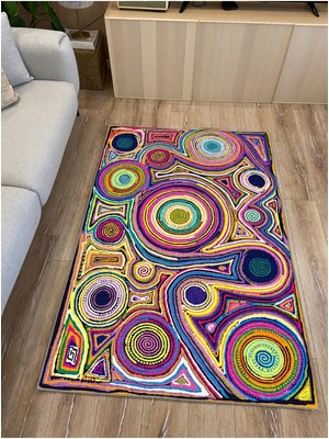 Kilim Home Mars 21 Modern Stil Geniş Alan Halısı Oturma Odası Yatak Odası Yemek Odası Için Yıkanabilen Halı