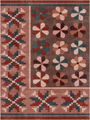 Kilim Home Mars 12 Modern Stil Geniş Alan Halısı Oturma Odası Yatak Odası Yemek Odası Için Yıkanabilen Halı