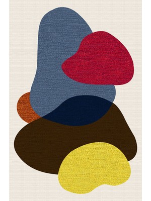 Kilim Home Modern Stil Krem Tonlarında Iskandinav Halı ve Kilim Salon Halısı Peluş Halı Yıkanabilen Halı