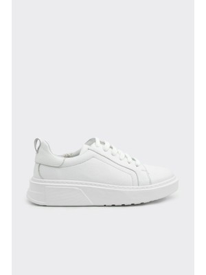 Derinet Casual Hakiki Deri Kadın Sneaker