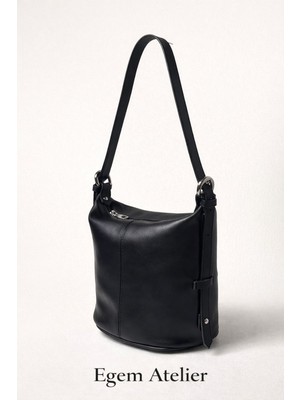 Egem Atelier Deri Çapraz Askılı Çanta