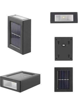 Herşeytrend Bahçe Aydınlatması Solar Güneş Enerjili Dekoratik LED Işıklı Lamba