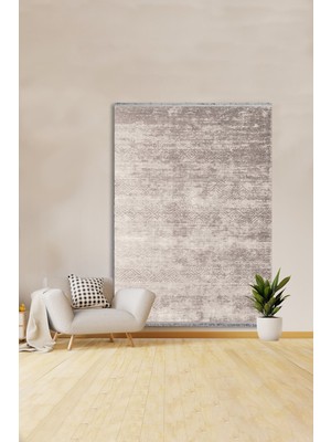 Kilim Home Mars 2029 Krem Tonuda Klasik Modern Desenli Kaymaz Taban Dekoratif Halı