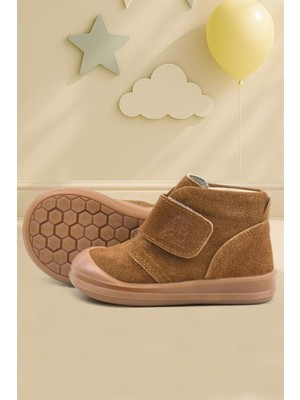 Rakerplus Yoohoo Hakiki Deri Taba Unisex Bebek Bot