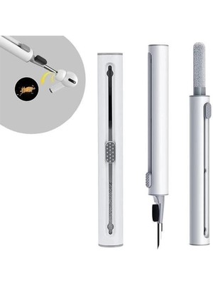 İsmiyle Al Çok Amaçlı Yumuşak Fırçalı Kablosuz Kulaklıklar Için Kulaklık Temizleme Kiti