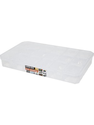 İsmiyle Al Mars 18 Bölmeli Şeffaf Organizer Box (5047)