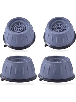 İsmiyle Al Çamaşır Makinesi Titreşim Önleyici Kaydırmaz Vantuzlu Stoper Set (5047)