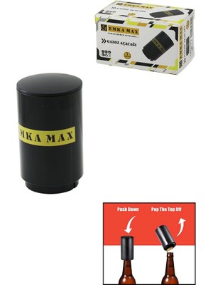 İsmiyle Al Pratik Kapak Açacak Şişe Kapağına Tak = Bas-Bırak (5047)