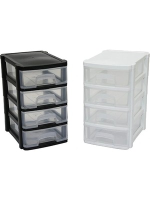 İsmiyle Al Tonton - Mini Çekmece 4 Katlı 10.3X13.9X16.6CM (5047)