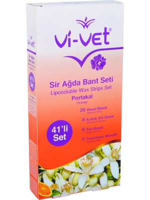 İsmiyle Al 41 Parça  Portakal Sir Ağda Bant Set (5047)