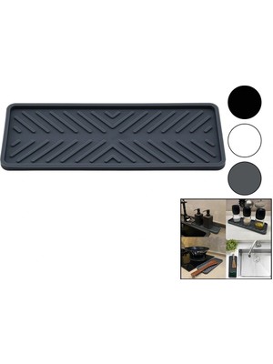 İsmiyle Al Organizer - Silikon Mutfak Lavabo Düzenleyici Renkli Mat 22.5 x 9cm BRKT-178617 (5047)