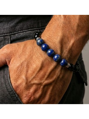 THEIA GemWorks Vorn - Lapis Lazuli & Oniks Bileklik