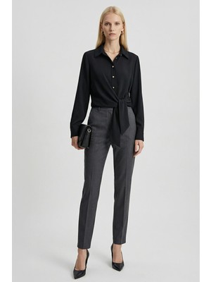 Rays 252103 Ön Bağlamalı Gömlek Siyah