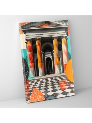 Popcas  Klasik ve Pop Sanat Kanvas Tablo Duvar Dekorasyonu