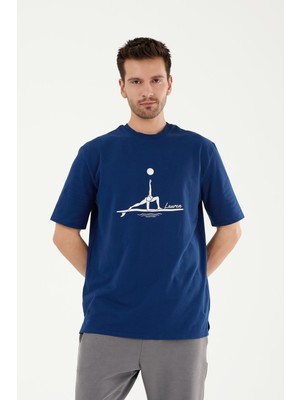 Louren W869 Baskılı Oversize T-Shırt