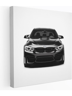 Popcas  Minimalist Bmw Kanvas Tablo - Minimalist Tarz Duvar Dekoru