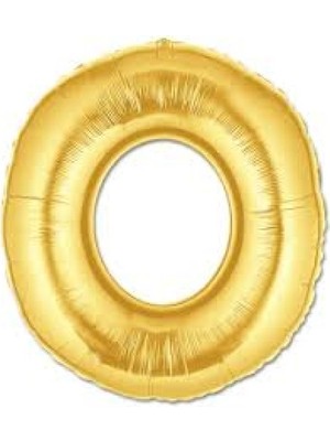 İsmiyle Al O Harf Folyo Balon Altın Renk 40 Inç