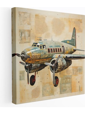 Popcas  Çiçek Bahçesi Dekoratif Tablo / Duvar Sanatı / Kanvas Duvar Tablosu