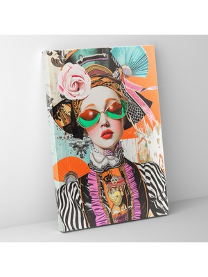 Popcas  Rönesans Pop Sanat Kanvas Tablo Klasik ve Popart Temalı Ev Dekorasyonu