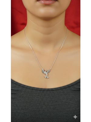 Kisa 925 Gümüş Kadın Kolyesi