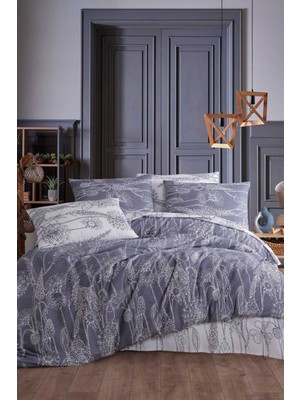 Mira Home Çift Kişilik Nevresim Takımı Pamuklu Gece Bahçesi